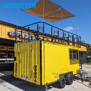 WEBETTER Comercial Catering Foodtruck Remolque Contenedor móvil Bar Camión de dos pisos Camión de comida a la venta EE. UU. - Product Image 2