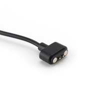 Venta al por mayor de fábrica Reloj inteligente Cable de carga Imán en forma de T 2 pines 2,84mm 4,0mm 7,62mm para cables de datos