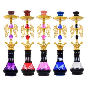 Cachimba Árabe de Estilo Clásico, Diseño de Aleación, Tamaño Mediano, Diseño de Alas, Sets de Cachimba al por Mayor, Shisha - Product Image 2