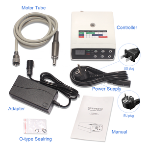 เครื่องมือทันตกรรม Sandra Dental CE Mark ราคาประหยัด ไมโครมอเตอร์ไฟฟ้าไร้แปรงถ่าน 2000-40000 รอบต่อนาที 60 เดซิเบล หัวต่อแบบ Contra Angle 15/11 และหัวตรง 11 - Product Image 3