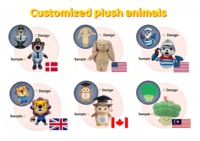 Porte-clés robot créatif en peluche, mini poupée robot en peluche, pendentif de sac, jouet, logo personnalisé pour cadeau promotionnel, souvenir