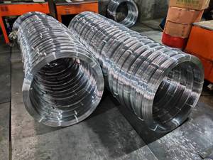 חוט פלדה מגולוון ועמיד בחום Q195 Q235 מתוצרת מפעל סיני, בעל חוזק גבוה, לשימוש במעליות, גדרות ושימושים נוספים. - Product Image 2