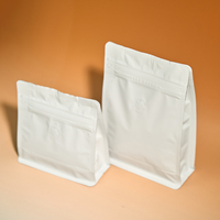Sacs d'emballage alimentaire en plastique recyclables à fond plat, vente en gros, taille personnalisée pour les en-cas