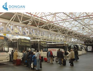 Bâtiment de station de bus préfabriqué en structure légère en acier, adapté aux projets de construction de transports publics urbains - Product Image 5