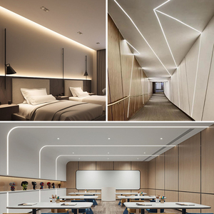 24V 8mm 480leds/m Flexible COB LED <b>Strip</b> for kitchen Cabinet Ceiling Room Home Decor Lighting - Product Image 4