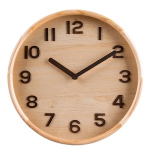<span class=keywords><strong>Reloj</strong></span> de pared de madera de diseño creativo, estilo moderno y sencillo, decoración nórdica para el hogar, ideal para regalo. - Product Image 5