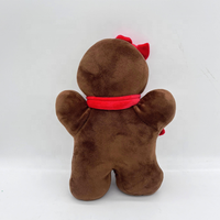Peluche Bonhomme en Pain d'Épices, Design Adorable, Peluche Personnalisée en Pain d'Épices