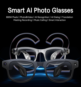 แว่นตาอัจฉริยะ AI รุ่น AIMB-G2 กล้อง 8 ล้านพิกเซล เลนส์ 3 in 1 ป้องกันแสงสีฟ้า 1200P แบตเตอรี่ 290 มิลลิแอมป์ รองรับ Wifi ป้องกันการสั่นไหว แว่นตาอัจฉริยะ ChatGPT - Product Image 6