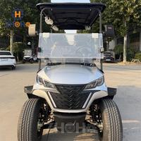 Voiturette de golf électrique à prix d'usine, chariot de tourisme tout-terrain avec 3-4 sièges, certifiée CE pour les clubs de golf
