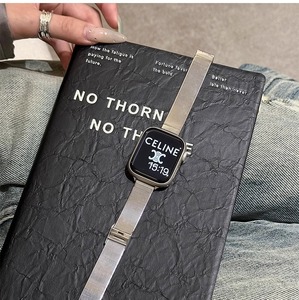 สายสแตนเลสสำหรับนาฬิกาแอปเปิ้ลอัลตร้า2 49มม. 42 46มม. 41 45 40 44มม. สร้อยข้อมือผู้หญิงสำหรับ iWatch Series 11 10 9 8 <span class=keywords><strong>7</strong></span> SE 6 - Product Image 3