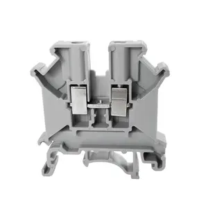 Hot Sale OEM reasonable price uk terminal block wiring connector din rail mpunted screw