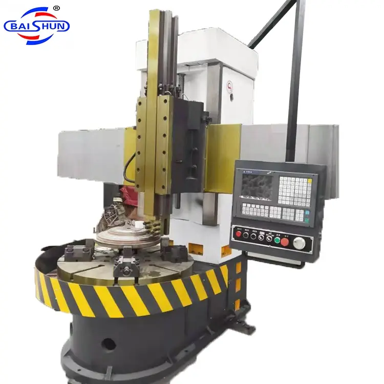 Çin Metal torna aracı CNC dikey torna ağır VTL torna makinesi