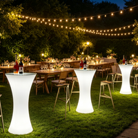 Tables de bar pour restaurants, événements commerciaux en plein air, design moderne, pliables, imperméables, meubles de bar portables, discothèque