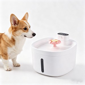 Factory Wholesale Low Noise Pet <b>Drinking</b> Fountain Anti Dry Burn Smart Cat Dog Water Feeder - Product Image 1