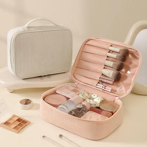 Nuova Borsa Organizer Morbida per Pennelli, Grande Borsa Multifunzionale per Cosmetici da Viaggio e Uso Quotidiano - Product Image 5