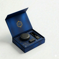Boîte cadeau élégante à fermeture magnétique rigide pour montres connectées de haute technologie et moniteurs de fréquence cardiaque à intelligence artificielle