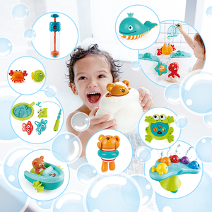 Paraguas Apiladores Infantiles Niños Preescolar Piscina <span class=keywords><strong>Flotador</strong></span> Ducha Agua Lindo Natación Tortuga Bebé Juguetes de baño <span class=keywords><strong>para</strong></span> niños pequeños 1-3 Bañera - Product Image 3