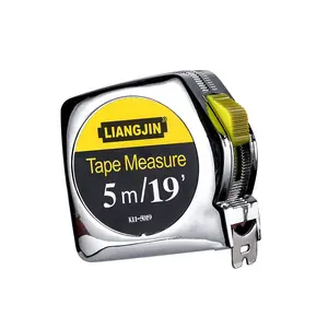 Bán Sỉ Băng Đo Bằng Thép Không Gỉ Băng Đo Có Thể Thu Gọn 3M 5M 7.5M 10M Băng Đo Logo Tùy Chỉnh Cinta De Medir - Product Image 1