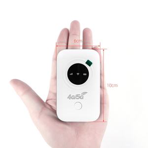 เราเตอร์ WiFi แบบพกพา 4G/5G CPE สำหรับใช้งานกลางแจ้งหรือในบ้าน ความเร็วสูง แบตเตอรี่ 3200mAH พร้อมช่องใส่ซิมการ์ด - Product Image 1