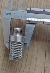 Cabezal de filtro de acero inoxidable de 2 pulgadas con rosca interna reforzada de malla 40 de 2 pulgadas para conexión de filtro de agua de filtración líquida - Product Image 6