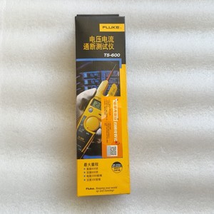 1 unidad de comprobador de voltaje/corriente portátil T5-600 600V CAT III con rango de 100A, resistencia y continuidad, NUEVO - Product Image 3