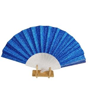 Nouveau style – Éventail pliant en plastique écologique et durable de 23 cm, personnalisable (couleur et logo) pour mariages, décorations de fêtes et souvenirs. - Product Image 3