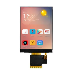 2,4 pulgadas 240x320 18pin tipo de soldadura Pantalla de control industrial pantalla LCD con interfaz 4SPI Módulo TFT LCD