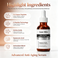 Sérum pour le visage Multi Copper 1% pour les ridules et l'élasticité de la peau