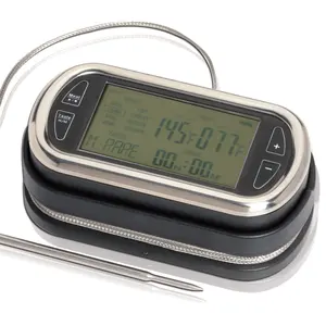 The best meat probe on the market with big LCD display and super wireless range 180 meters