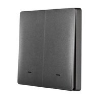 Interruptor Inteligente Zigbee para APP, 2 Botones, Sin Batería, WIFI, Smart Life, Control de Escenas, Hogar Inteligente