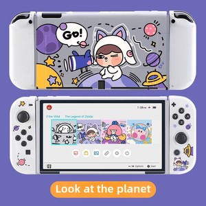 Étui de poignée d'hôte NS en Silicone souple blanc givré de haute qualité avec coque de protection pour Nintendo pour Switch - Product Image 4