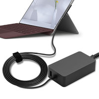 Chargeur de batterie d'ordinateur portable électronique de remplacement Japter 36W 12V 2.58A avec port USB, adaptateur secteur pour Microsoft Surface Pro RT 2