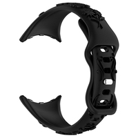 Tali Jam Tangan Karet Silikon Motif Bunga Mawar Embos untuk Pengganti Google Pixel Watch Seri 2