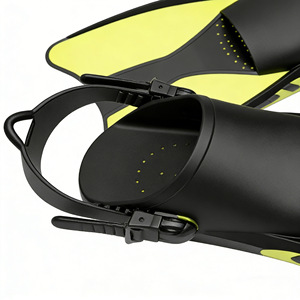 Professional Adjustable Swimming Fins For Adult Freestyle Diving Snorkeling Training Sports Equipment PPTPR Material - Product Image 1
