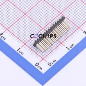 PZ127-2-13-S Pin Header SMD,P=1.27mm Connector ( Pin Structure: 2x13P )( Pitch: 1.27mm )( Row Spacing: 1.27mm ) - Product Image 1