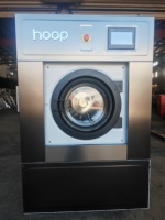 Mesin Cuci Komersial HOOP 15-30kg Soft Mounted, Mesin Cuci Otomatis Profesional untuk Hotel, Laundry, Asrama, Kamar Mandi, Spa
