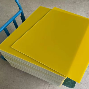 Màu vàng <span class=keywords><strong>fr4</strong></span> chống cháy Epoxy Board 0.5mm-100mm của sợi thủy tinh Epoxy chịu nhiệt độ cao <span class=keywords><strong>fr4</strong></span> tấm cán - Product Image 1