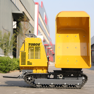 Envío Gratis: Mini Dumper Autocargable EURO 5 de 800 kg con Orugas, Estructura Duradera CE para Transporte de Carga en Terrenos Agrícolas Europeos - Product Image 1