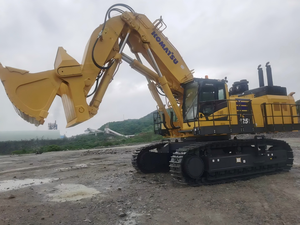 Excavatrice sur chenilles de haute qualité de 122 tonnes, modèle PC1250, jaune, équipement de construction lourd - Product Image 4
