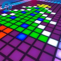 Équipement de publicité interactive de jeu de piste de danse de Super Grid LED pour l'autisme et le TDAH d'enfants certifiés