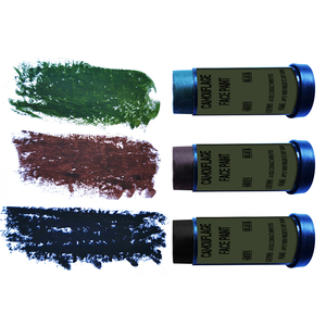 Palos de pintura facial de camuflaje para caza, 3 colores, verde, negro y marrón - Product Image 2