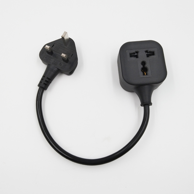 1 Way <strong>Extension</strong> <strong>Lead</strong>, Sturdy and Fireproof <strong>Single</strong> <strong>Socket</strong> <strong>Extension</strong>, Travel Use