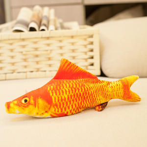 Juguete Electrónico Interactivo para Gatos, Simulación de Peces y Aves, con Pluma Giratoria Automática, Juguete de Peluche Ecológico para Gatos - Product Image 4