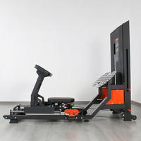 Machine de musculation DISSOLVED, extension des jambes, curl, levée des hanches, poussée, acier, jambes, poitrine, bras, équipement de salle de sport commercial, ensemble complet