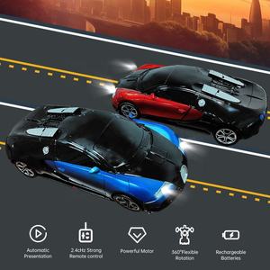 Aijh RC Robot Xe Mát Thay Đổi Hình Dạng Ma Sát Xe Đồ Chơi Một Nút Biến Dạng RC Racing Xe Quà Tặng Trẻ Em - Product Image 6