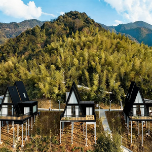 <span class=keywords><strong>Casa</strong></span> Triangular de Acero de Lujo con Ventana Panorámica para Proyectos de Glamping de Alta Gama - Product Image 1