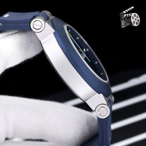 Reloj Deportivo de Lujo, Cronógrafo de Cuarzo, Multizona Horaria, Correa de Goma, Diseño para Exteriores - Product Image 3