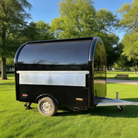 Camión de Comida Rápida 2025, Carrito Móvil de BBQ y Café, Camión de Tacos, Cocina Totalmente Equipada, Remolque de Comida Personalizado para Exteriores