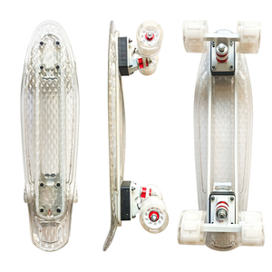 Großhandel neues Design Patent mehrere blinkende Modell LED blinkende Kunststoff Mini Cruiser Skateboard komplett - Product Image 4