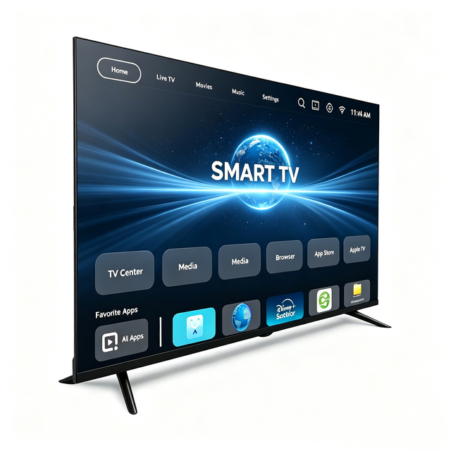 Custom Logo 65inch 70 75 80 85 90 100 Inches UHD 4K LED Flat Screen TV Google Android Smart TV